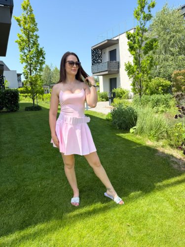 Sweet Baybypink Skort – Rakott Szoknyanadrág