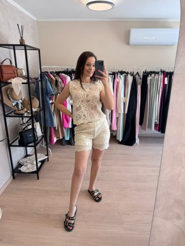 Lace Szett- Bézs