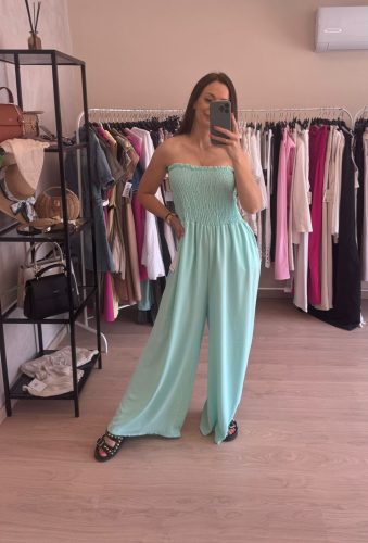 Basic Strapless Overál- Menta