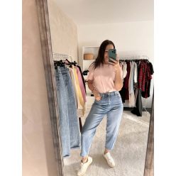 Soft Fit Világoskék Farmer