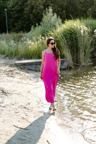 Monaco Maxi Ruha- Pink