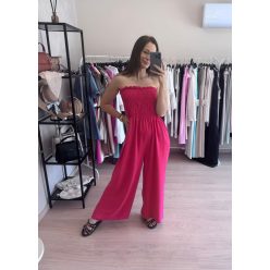 Basic Strapless Overál- Pink