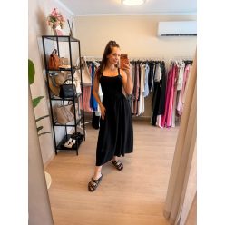 Bella Black – Pántos midi ruha