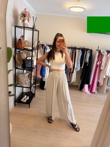 Alessia nadrág-  Szürkésfehér
