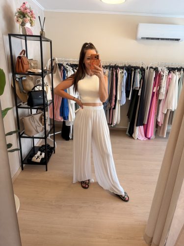 Alessia nadrág- Fehér